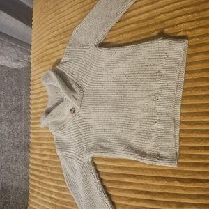 Cozy Tan Toddler Sweater 4T